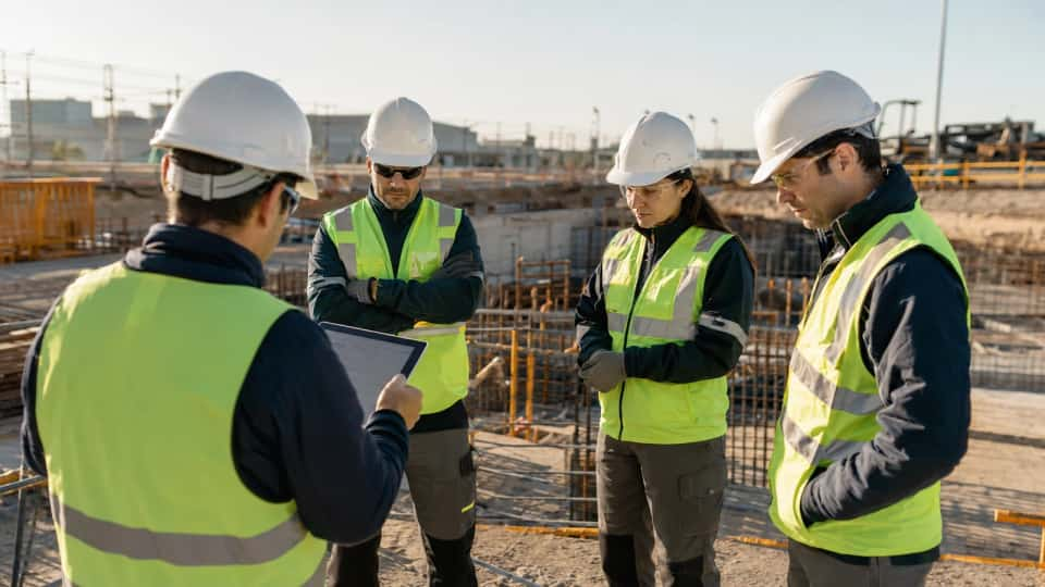 Seguridad y salud en la construcción en Construcciones Rascón