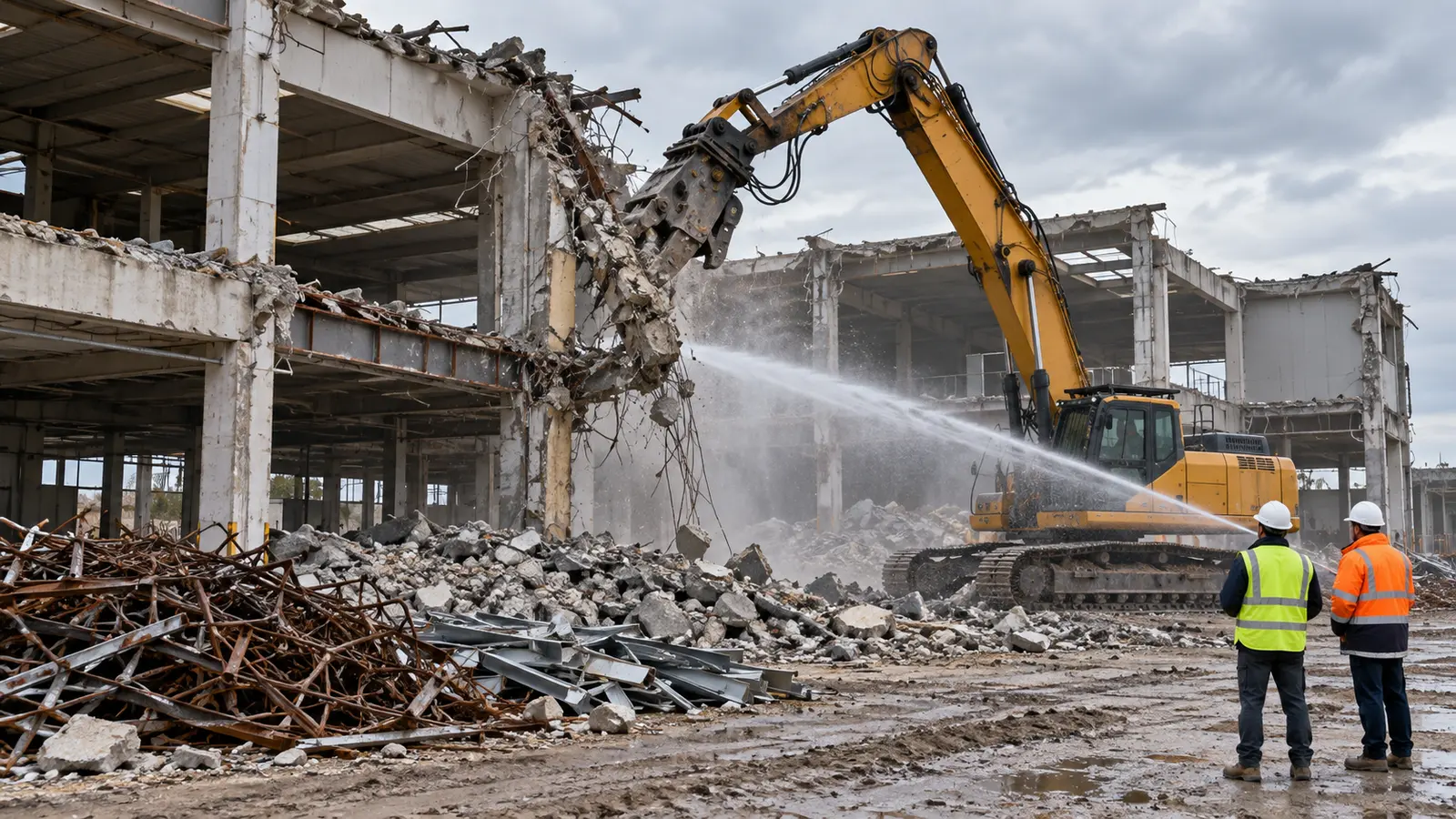 Demolición de edificios y retirada controlada de estructuras
